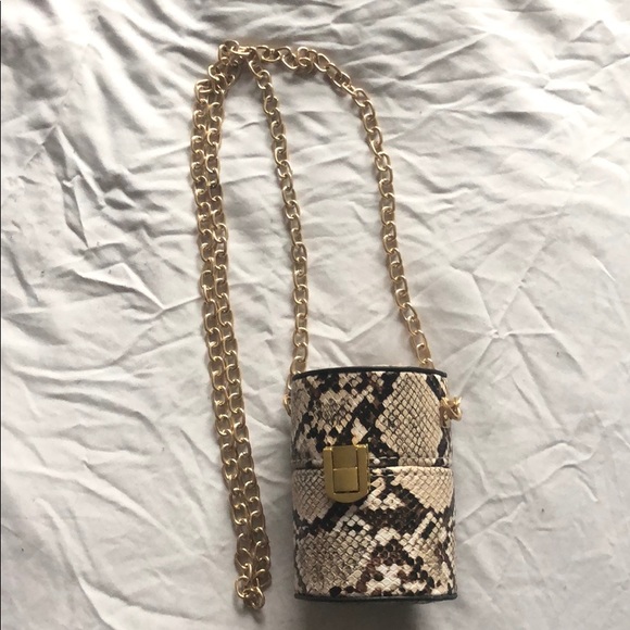 small snakeskin purse